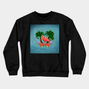 Wonderful tropical scarlet ibis Crewneck Sweatshirt